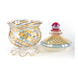 Lustrious Lidded Dish | MacKenzie-Childs - Bathroom Canisters
