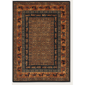 Couristan Old World Classics Pazyrk Burnished Rust Rug, 2'2'x8'11' Rn