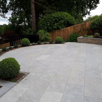 Sloping Garden Design - Sandhurst, Berkshire