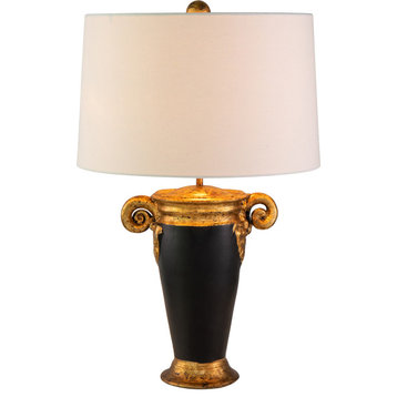 French Inspired Table Lamp - Gold