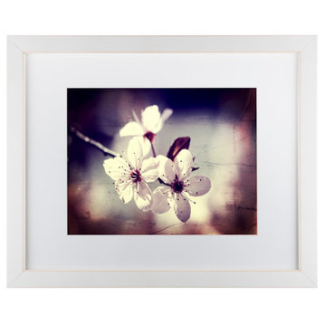"Memory of Spring" by Beata Czyzowska Young, Matted Framed Art, 20"x16"