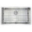 ANZZI Vanguard 32" Single Bowl Kitchen Sink with Brushed Nickel Harbour Faucet