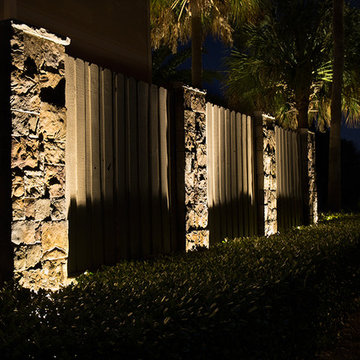 Fence Pier Lighting