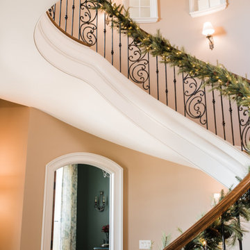 2019 SMA StairCraft Awards - Best Curved Stairway-Traditional - Heartland Stairw