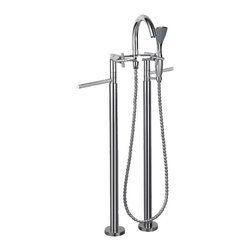 Floor Mounted Tub Faucets - Bathroom Faucets And Showerheads