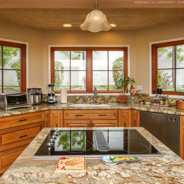 Kitchen with New Windows from Renewal by Andersen San Francisco Bay Area