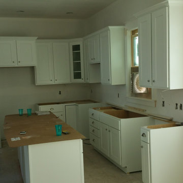 New Panama City Beach cottage cabinets