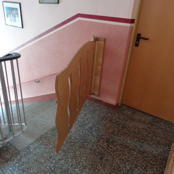 Kinder sicher an der Treppe