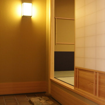 ビルの中の茶室、リノベーション