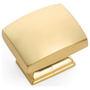 Cosmas 8105BG Brushed Gold Contemporary Cabinet Knob