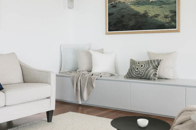 Design ideas for a living room in Newcastle - Maitland.