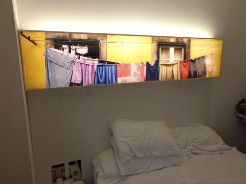 hotel headboard lights