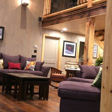 Rustic Hit & Miss Textured White Oak Floor