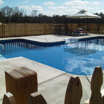 L-Shaped pool