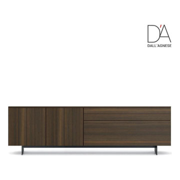 Fashion I wooden sideboard by Dall'Agnese