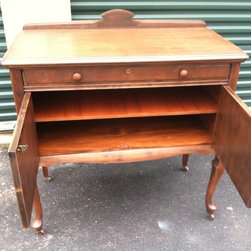 Vintage Buffet Table-1920s - Buffets And Sideboards