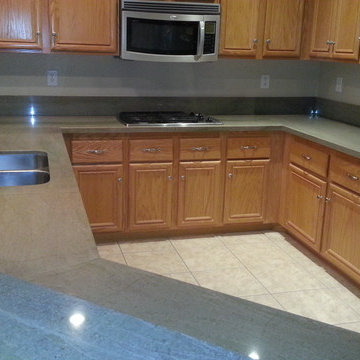 Kitchen Counters- Seafoam Green