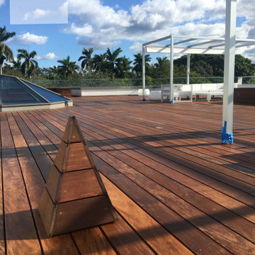 6,000 Sq/ft Ipe Roofdeck Private Residence North Miami Beach, FL