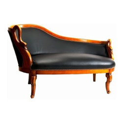 French Swan Chaise - Loveseats