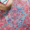 Safavieh Serapi Sep518M Traditional Rug, Navy and Red, 8'0"x10'0"