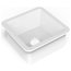 Eden Undermount Fireclay 18.1" Bowl Bar Prep Sink, Crisp White, Care IQ Kit