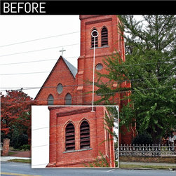 St. Stephens Episcopal Church Gotich Shutters - Exterior Shutters