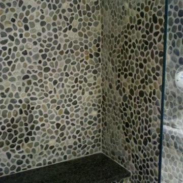 Pebble stone Shower