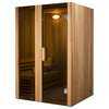 Aleko STI2HEM 2 Person Hemlock Indoor Sauna With 3KW ETL Certified Heater