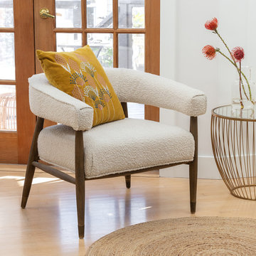 Everest Chair – Cream Boucle