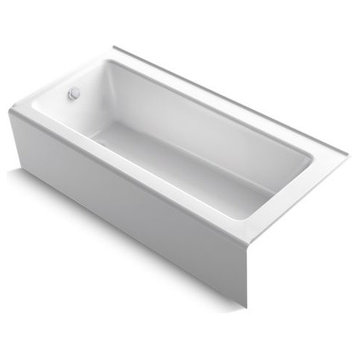 Kohler Bellwether 66" X 32" Alcove Bath w/ Left-Hand Drain, White