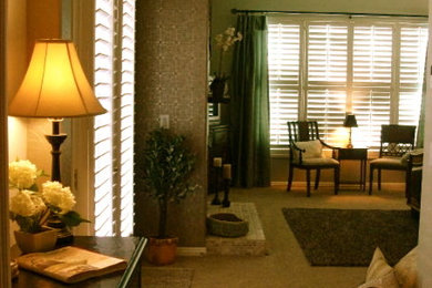 Inspiration for an eclectic bedroom remodel in Phoenix