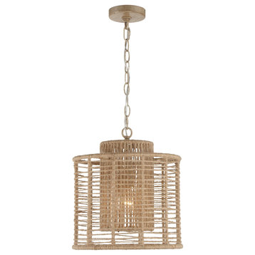 Crystorama Jayna Pendant Light in Burnished Silver