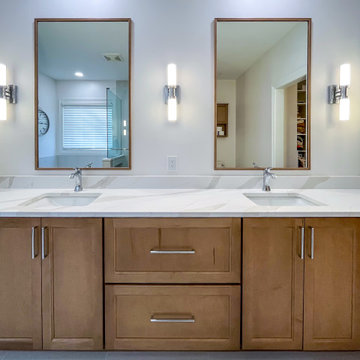Primary Bath Remodel with Walk-in Closet System