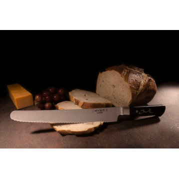 I.O. SHEN Extra Long Bread Knife, 10'', 250 mm  #1027