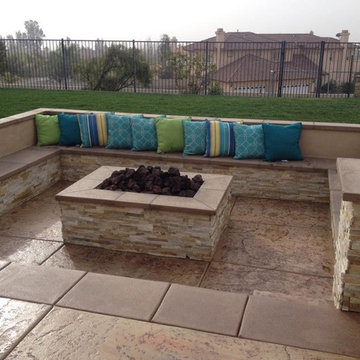 Fire pit and Seating area