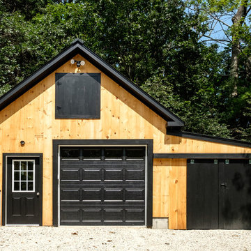 Custom Barn Style Garage