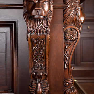 Front Bar Carving Wood