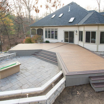 Octagon Paver Deck at Glade Trail