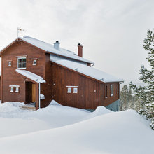 Houzz Tour: Rustik dröm tornar upp sig i den svenska fjällvärlden