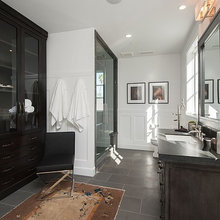 Dressing Closet in Master Bathroom