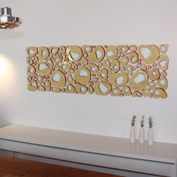 Hoops large tile arrays - Paintings