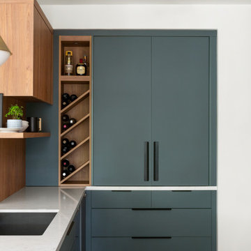 Concealed Coffee Bar & Kitchen Storage | Hearth Residence | Whole Home Renovatio