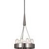 Rico Espinet Small Candelaria Chandelier, Brushed Nickel