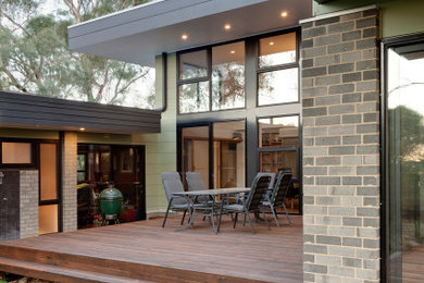 Midcentury home design in Canberra - Queanbeyan.