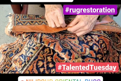 Preserving the life of an oriental rug through rug restoration is essential!