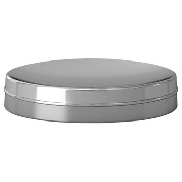 nu steel Parkston Two-Tone Metal RUST RESISTANT Stainless Steel Bar Soap Dish