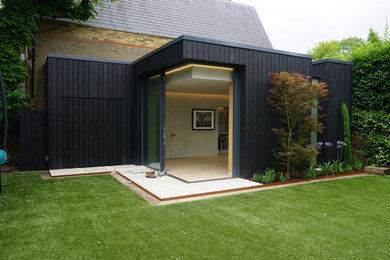 Small danish home design photo in London