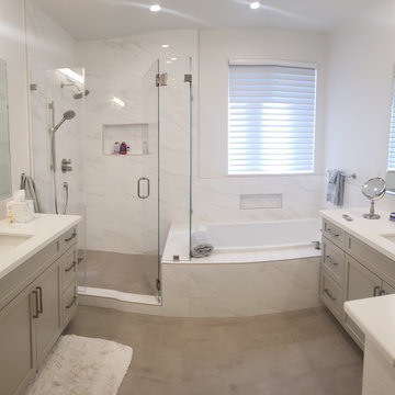 3D + Before + Bathroom Remodel - San Jose