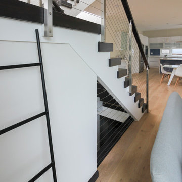 Project #70 | Open-Riser Staircase with Cable Railing