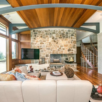 Gibson Island Contemporary Manor